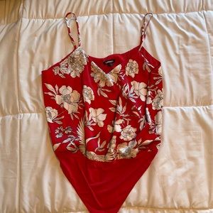 Floral Cami body suit